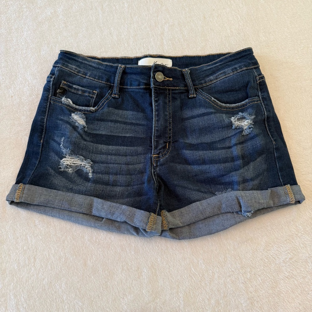 KanCan distressed Jean Shorts